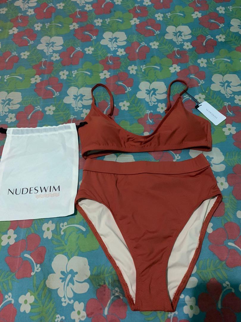 Nudeswim Swimsuit, Women's Fashion, Swimwear, Bikinis & Swimsuits on Carousell