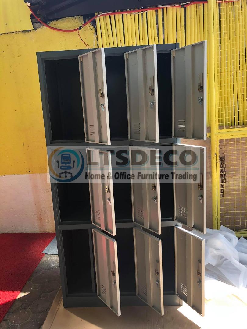 office partition 12 steel locker partition, Furniture & Home Living ...