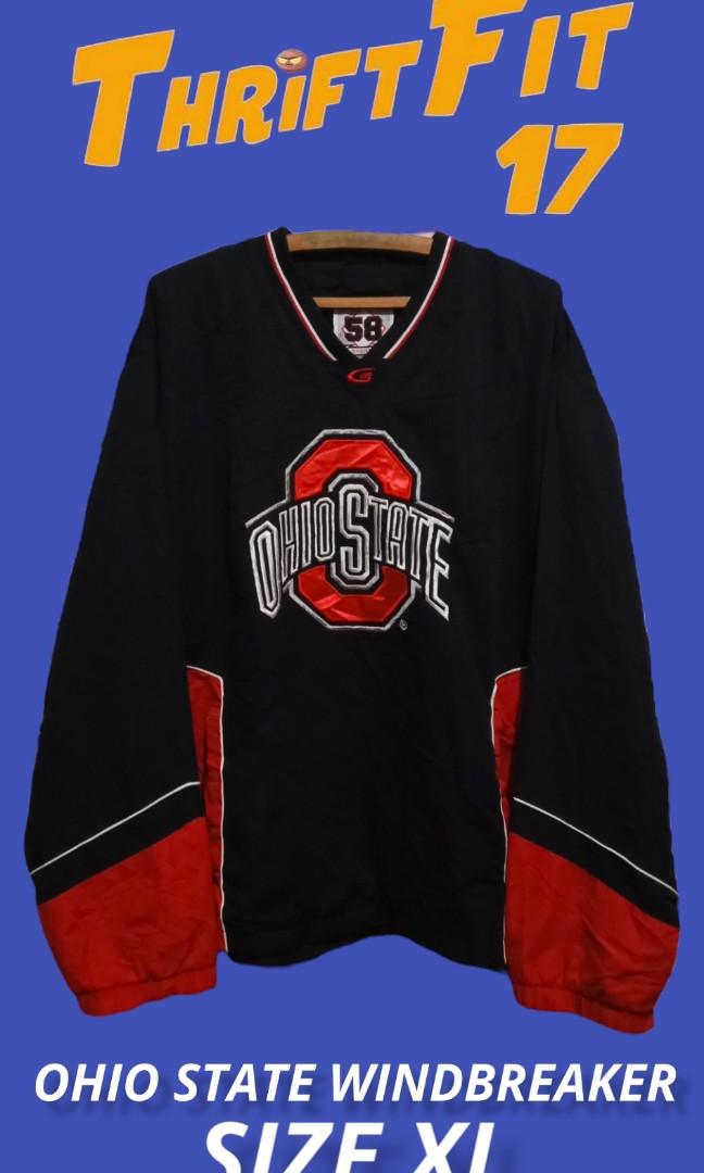 Ohio state windbreaker top