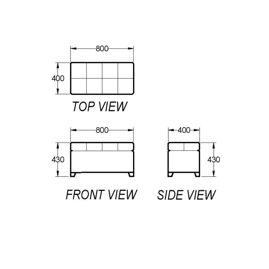 Ottoman Mandaue Foam Palermo Bence, Furniture & Home Living