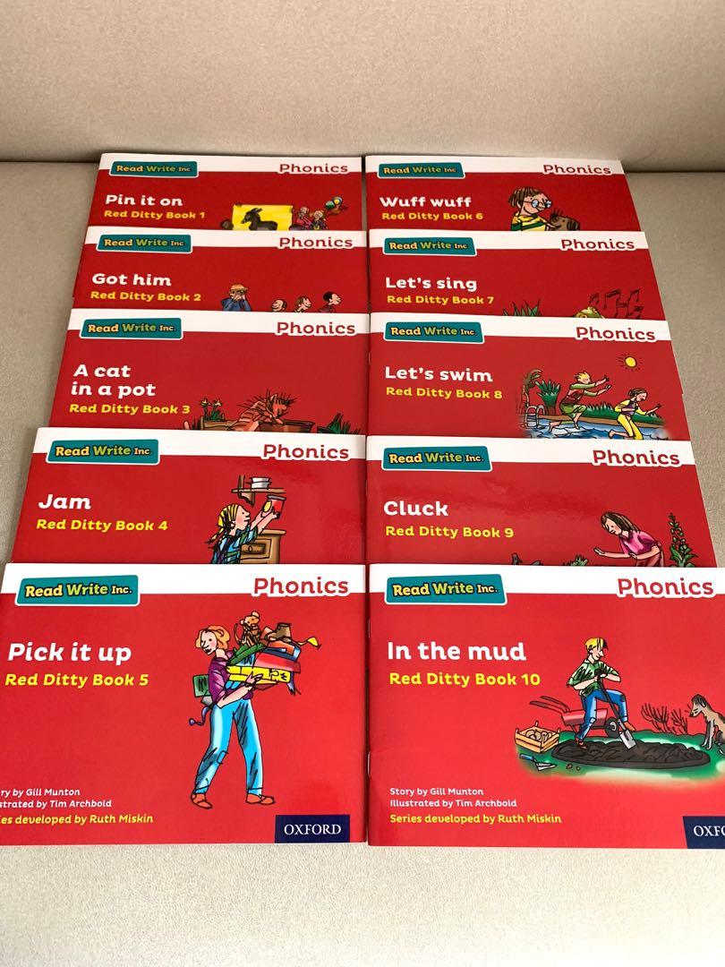 Oxford RWI Red Ditty Book, 興趣及遊戲, 書本 & 文具, 書本及雜誌 補充練習 Carousell