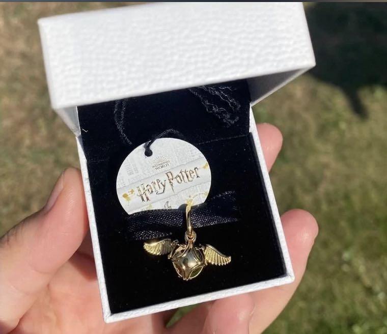 Golden snitch pandora charm store