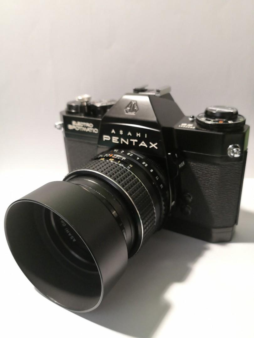 良品】PENTAX Spotmatic SP Black +55mm f1.8 【本物保証】 www