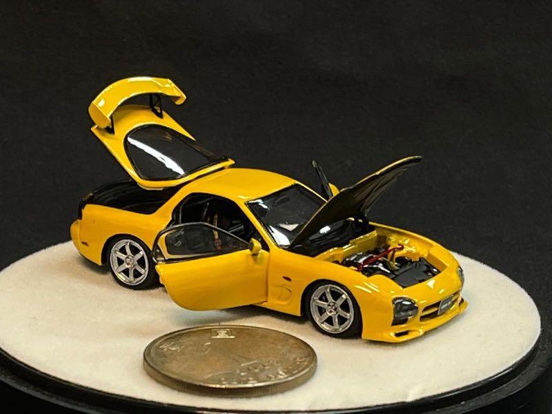 PGM 1:64合金全開RX-7 FD3S Spec A, 興趣及遊戲, 玩具& 遊戲類- Carousell