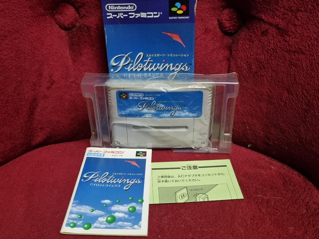 Pilotwings Nintendo Super Famicom (Category: Nintendo) located in Malabon City. Submitted by samflores2k4t7 (Listing ID 1176804915, Image 3). Description: For sale Vintage Nintendo Super Famicom game cartridge Pilotwings (SHVC-PW) 1990 Nintendo Made in Japan Good working condition With box, game cartridge, manual and plastic tray.