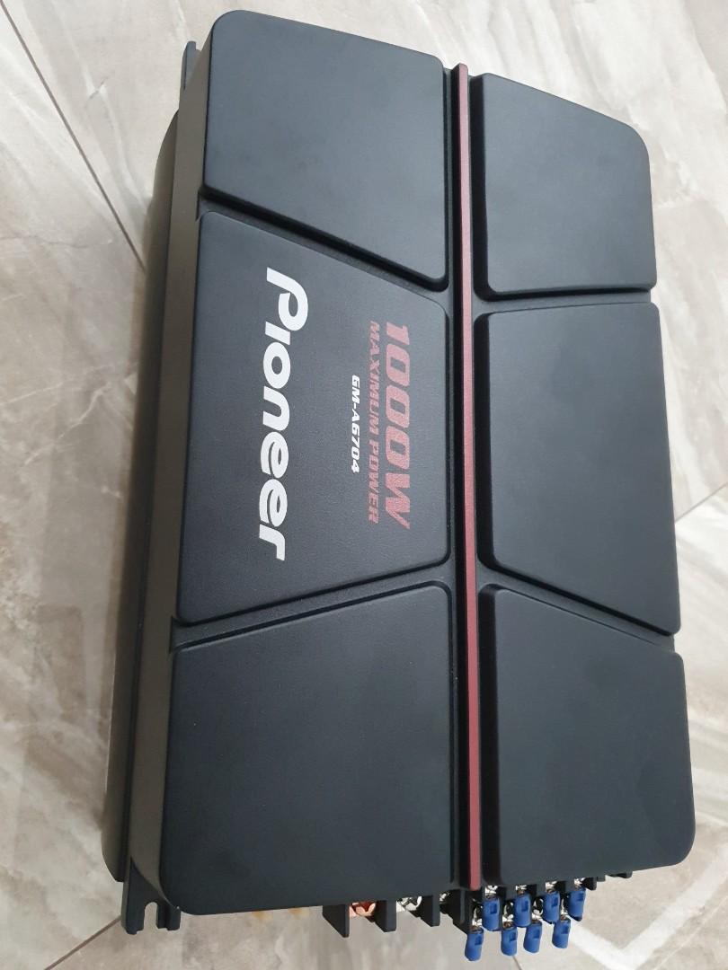 Pioneer 1000w amp, Car Accessories, Electronics & Lights on Carousell