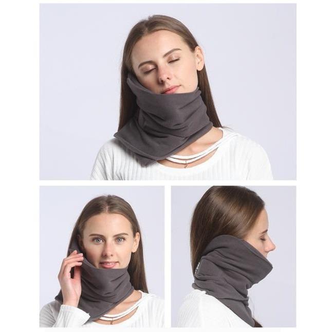 Portable travel sales pillow scarf