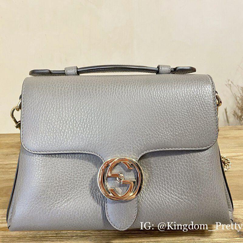 Gucci Interlocking Top Handle Bag, Luxury, Bags & Wallets on Carousell