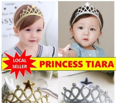 White gold baby tiara online