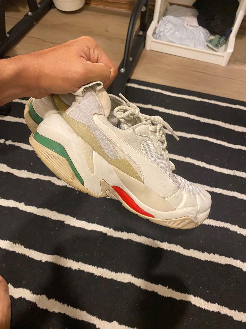 puma thunder spectra white