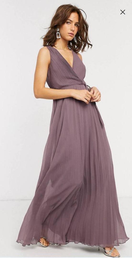 Purple chiffon dress Women s Fashion Dresses Sets Dresses on
