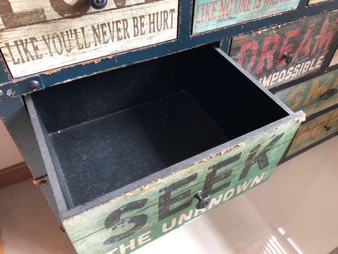 Colourful Chest Of Drawers, Furniture & Home Living, Furniture, Shelves