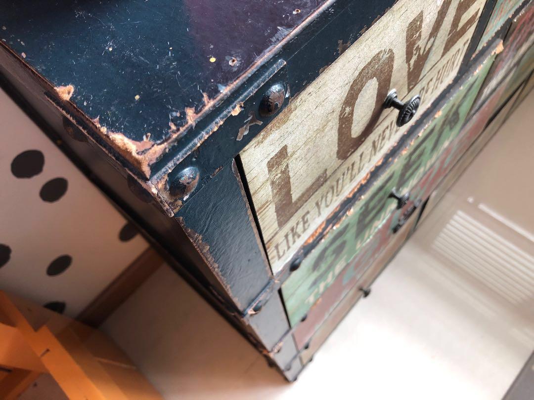 Colourful Chest Of Drawers, Furniture & Home Living, Furniture, Shelves