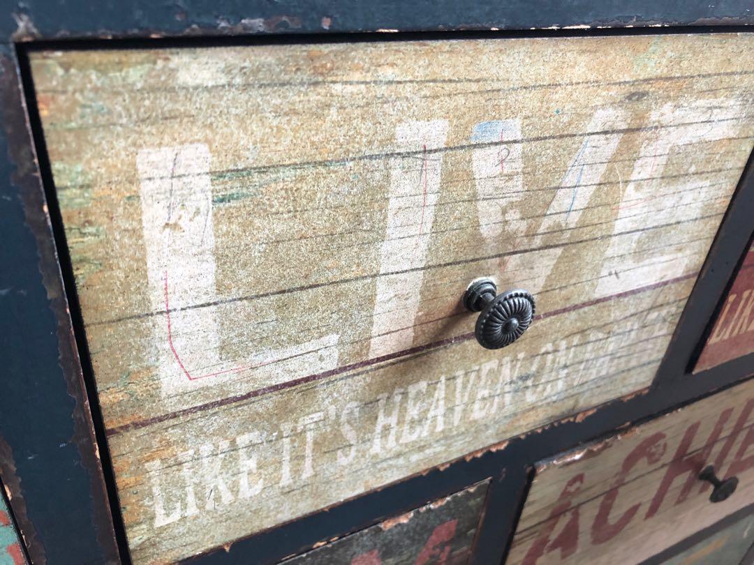 Colourful Chest Of Drawers, Furniture & Home Living, Furniture, Shelves