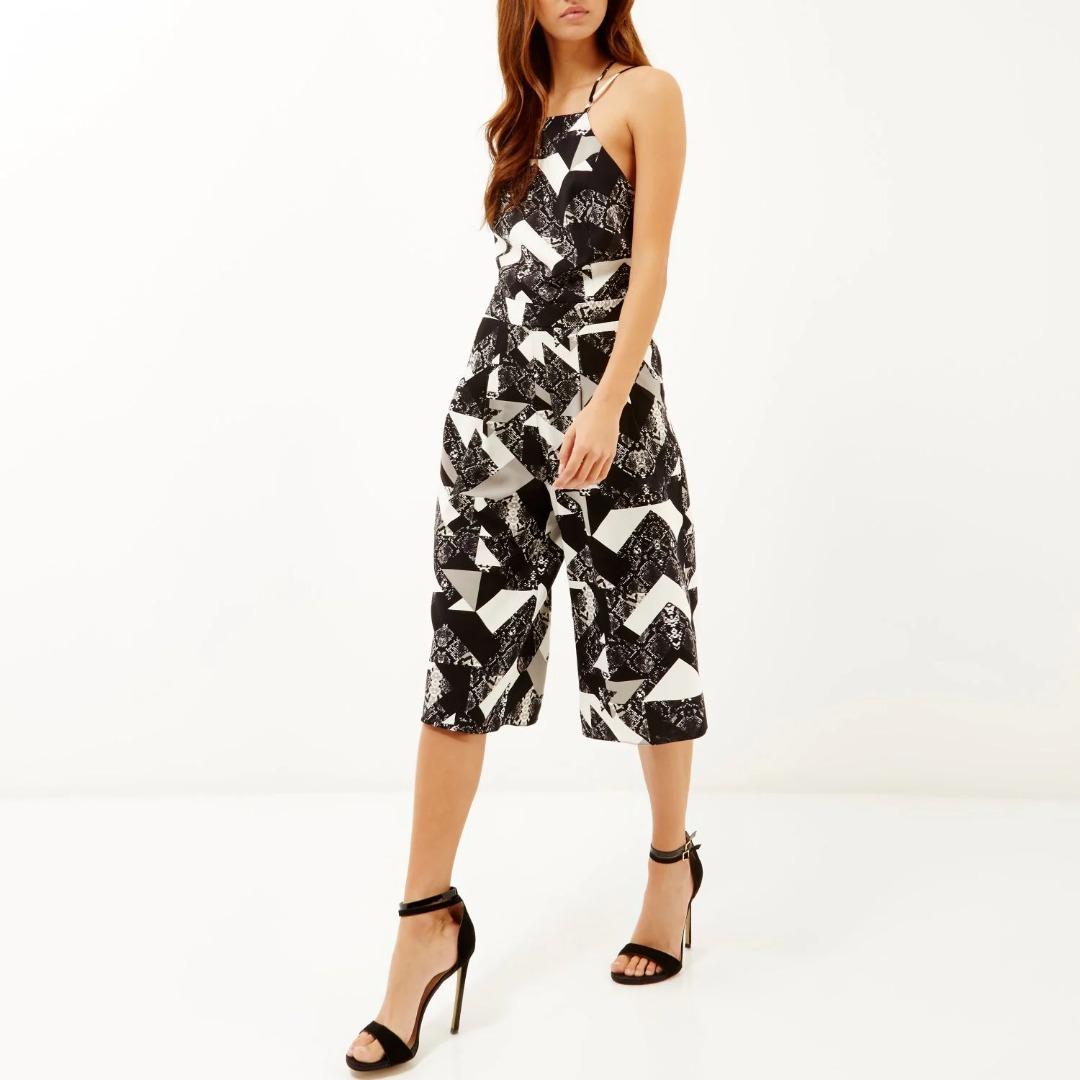 River island culotte jumpsuit cheap