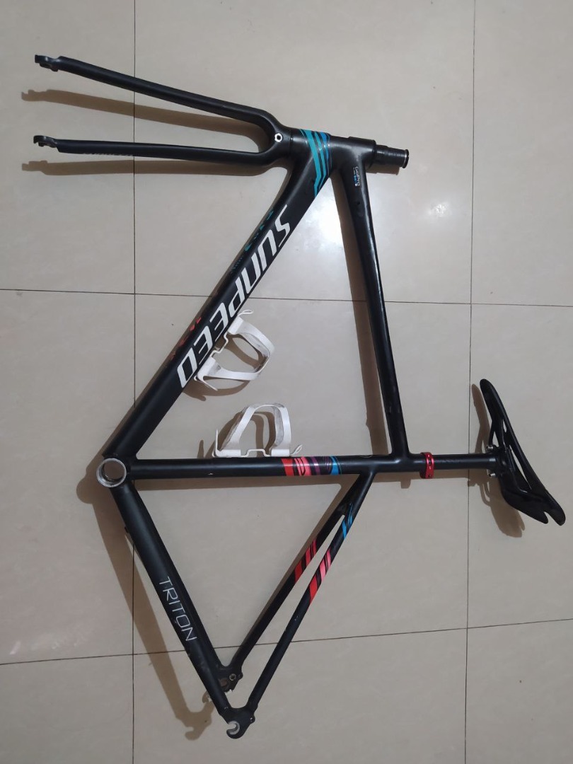 Rush Sunpeed Triton Frameset Sports Equipment Bicycles Parts