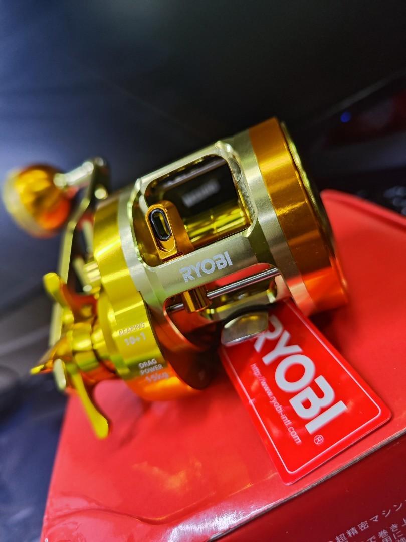 Golden Reyel Ryobi Various Golden Reel, Sports Equipment, Fishing on Carousell