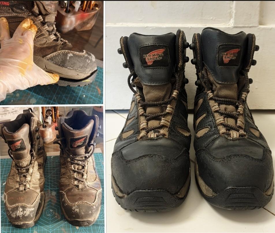 Red wing 4473 resole on sale
