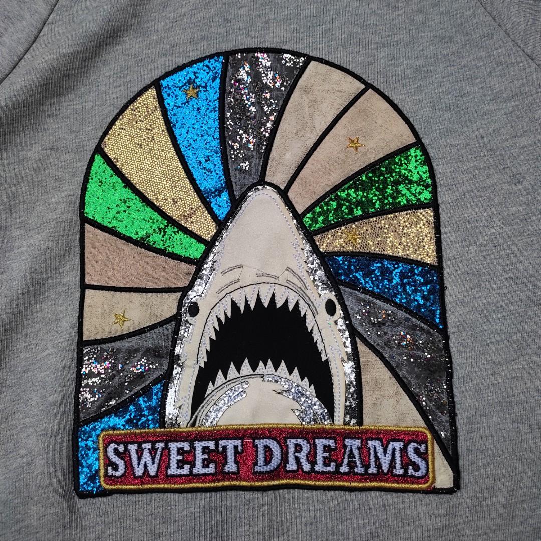 Saint Laurent Sweet Dream Shark Zip Hoodie