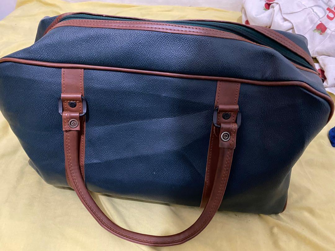 Samsonite travel bag leather, Fesyen 