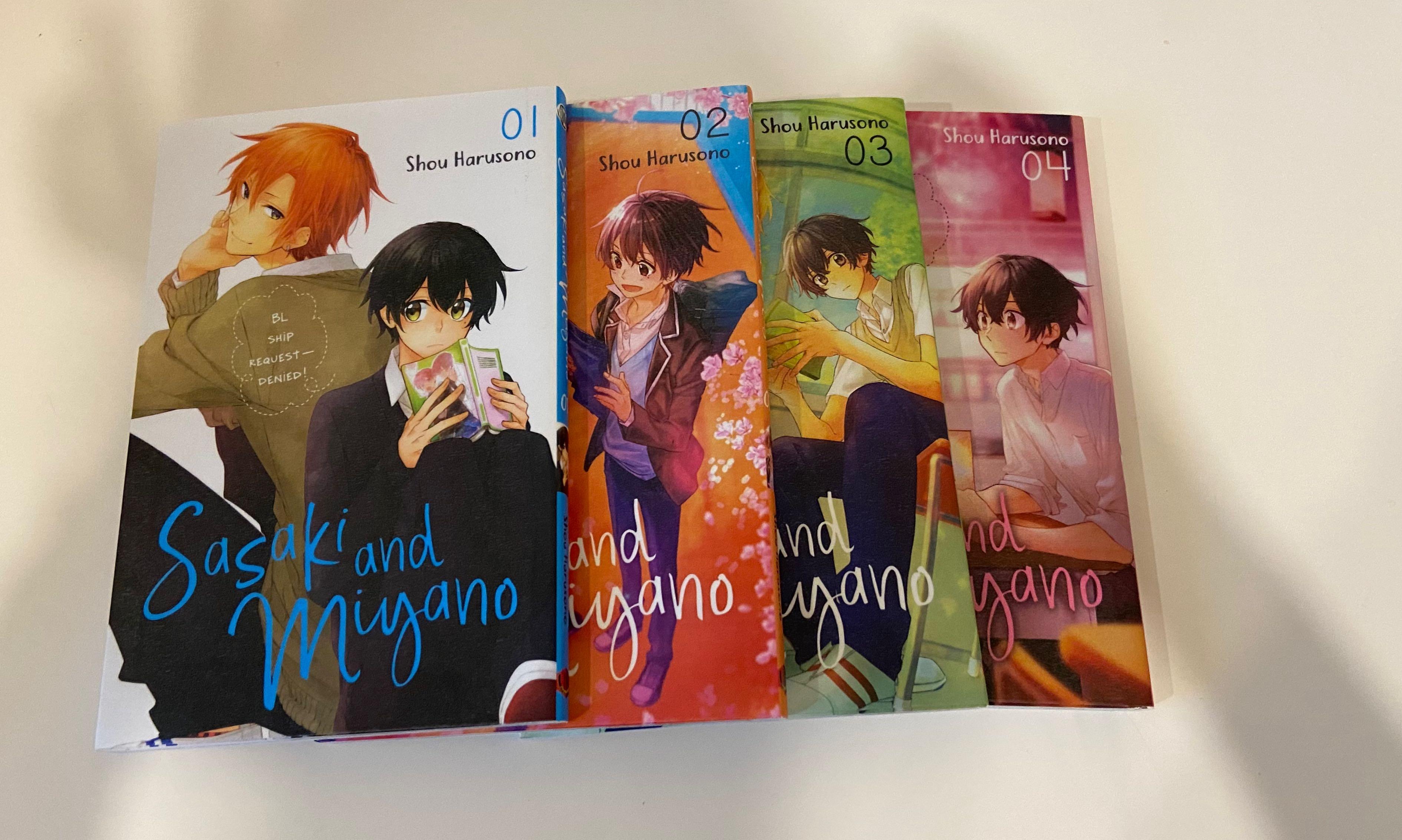 Sasaki to Miyano Manga (volume 1,2,3,4 for RM36), Hobbies & Toys, Books