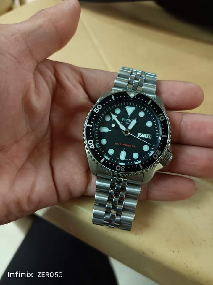Seiko diver 8 large black, Men's Fashion, Watches & Accessories, Watches on  Carousell
