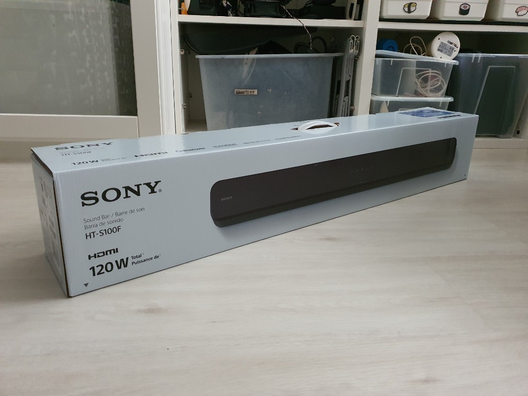 Sony HT-S100F optical bluetooth usb HDMI soundbar 120W