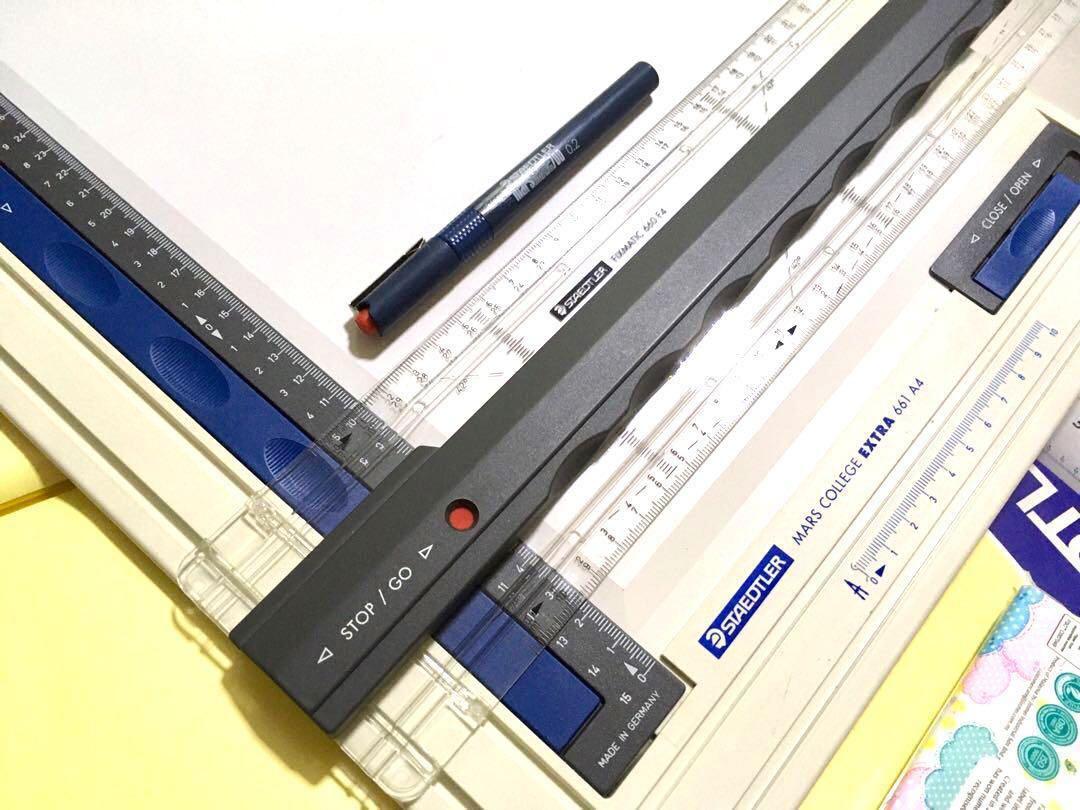 Staedtler Triangle, Drafting Board art, Marsmatic, Snoopy Colour