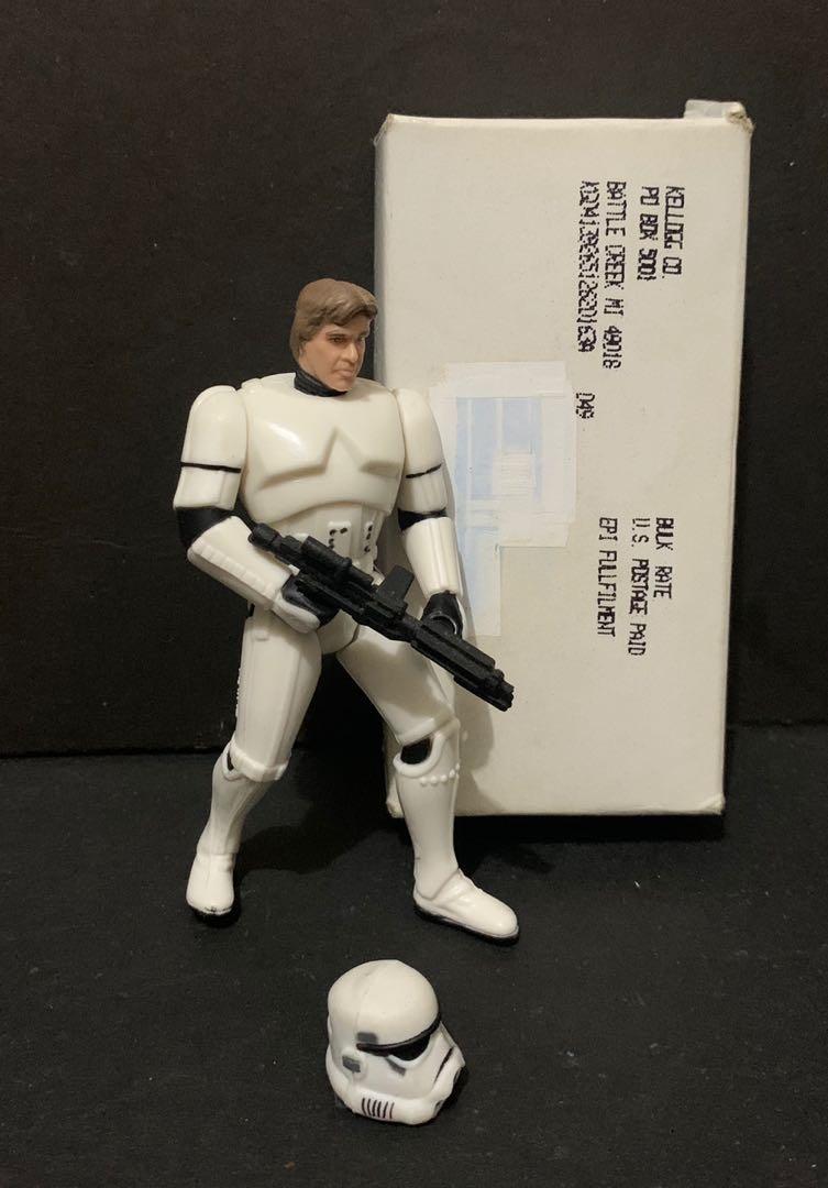 Star Wars Kenner POTF Han Solo in Stormtrooper disguise Death Star