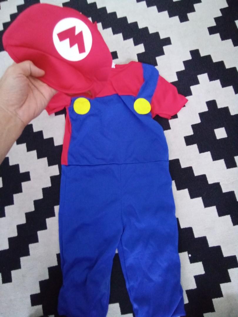 Super Mario Halloween costume, Babies & Kids, Babies & Kids Fashion on Carousell