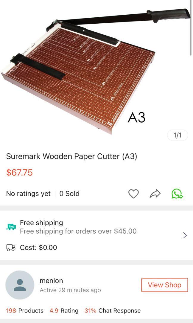 Suremark A3 Paper Cutter, Hobbies & Toys, Stationery & Craft