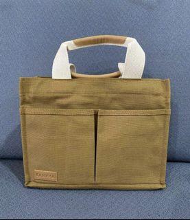 Tas Kanvas Selempang Premium (Brown)