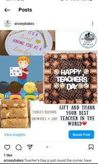 Teacher’s Day Bakes