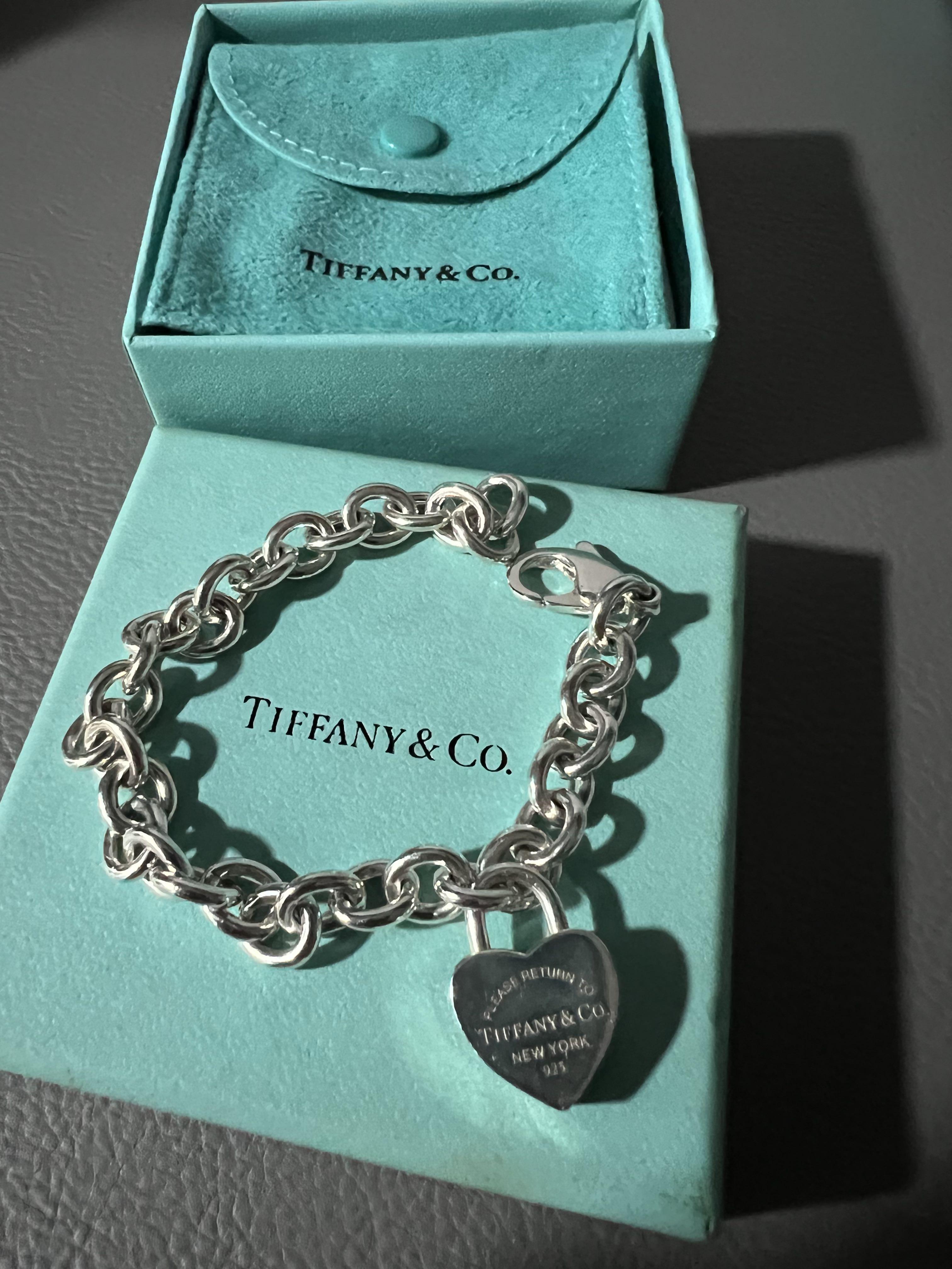 Tiffany & Co Love Lock Bracelet 100 Authentic, Women's Fashion