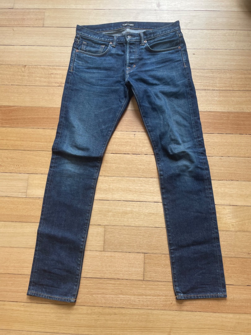 Tom Ford Mens Slim Jeans 33 waist, Luxury, Apparel on Carousell