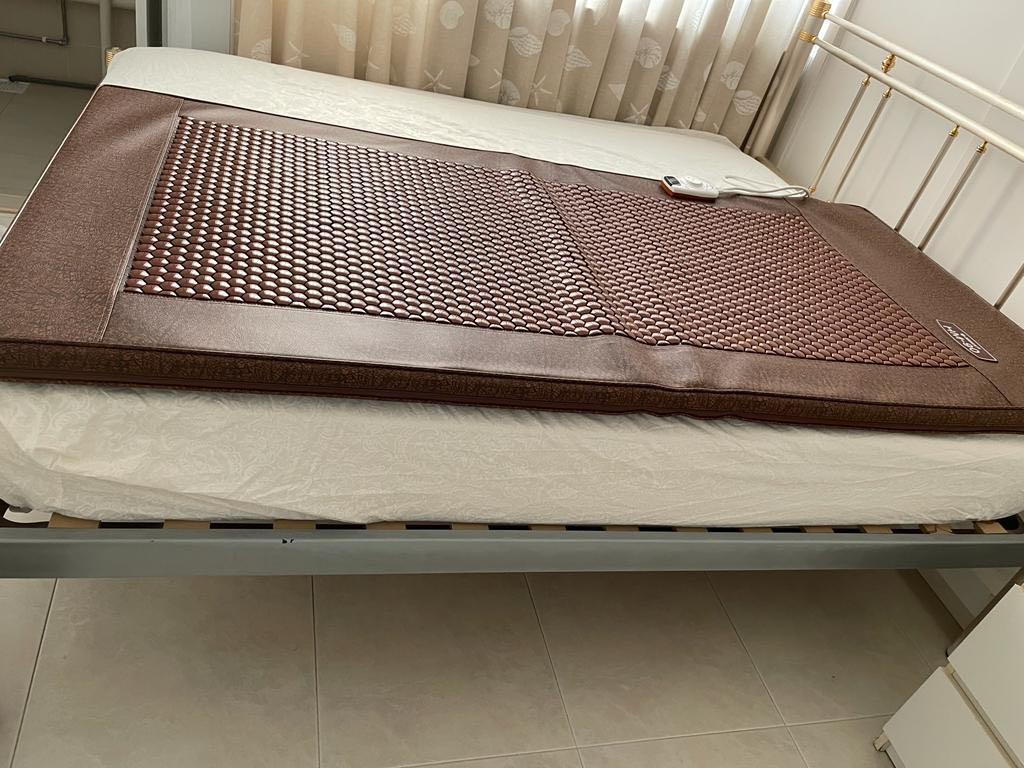 Tourmaline Thermal Heated Mattress Pad, Furniture u0026 Home Living, Furniture,  Bed Frames u0026 Mattresses on Carousell