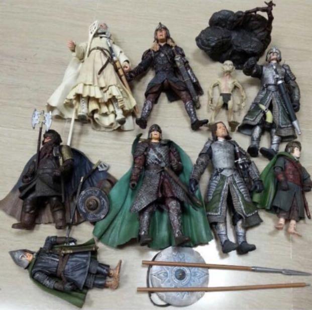 Soldado Uruk Hai Señor De Los Anillos Lote Uruk Hai Scouts Arqueros - Foto 10