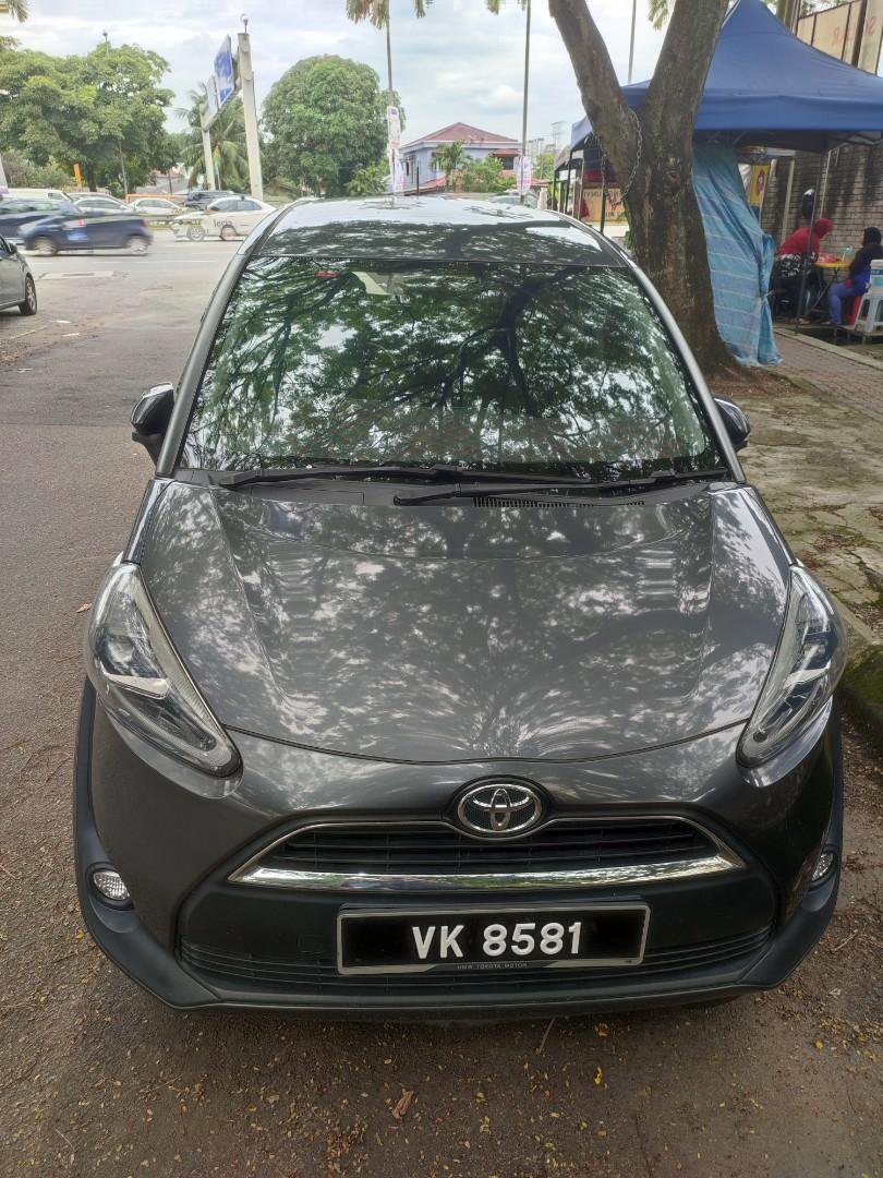 Toyota Sienta V 7 Seat MPV Car Power Sliding Door, Cars, Cars for Sale on Carousell