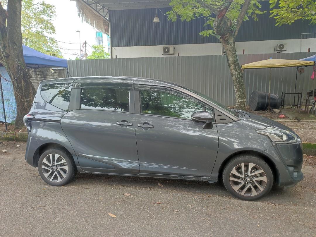 Toyota Sienta V 7 Seat MPV Car Power Sliding Door, Cars, Cars for Sale on Carousell