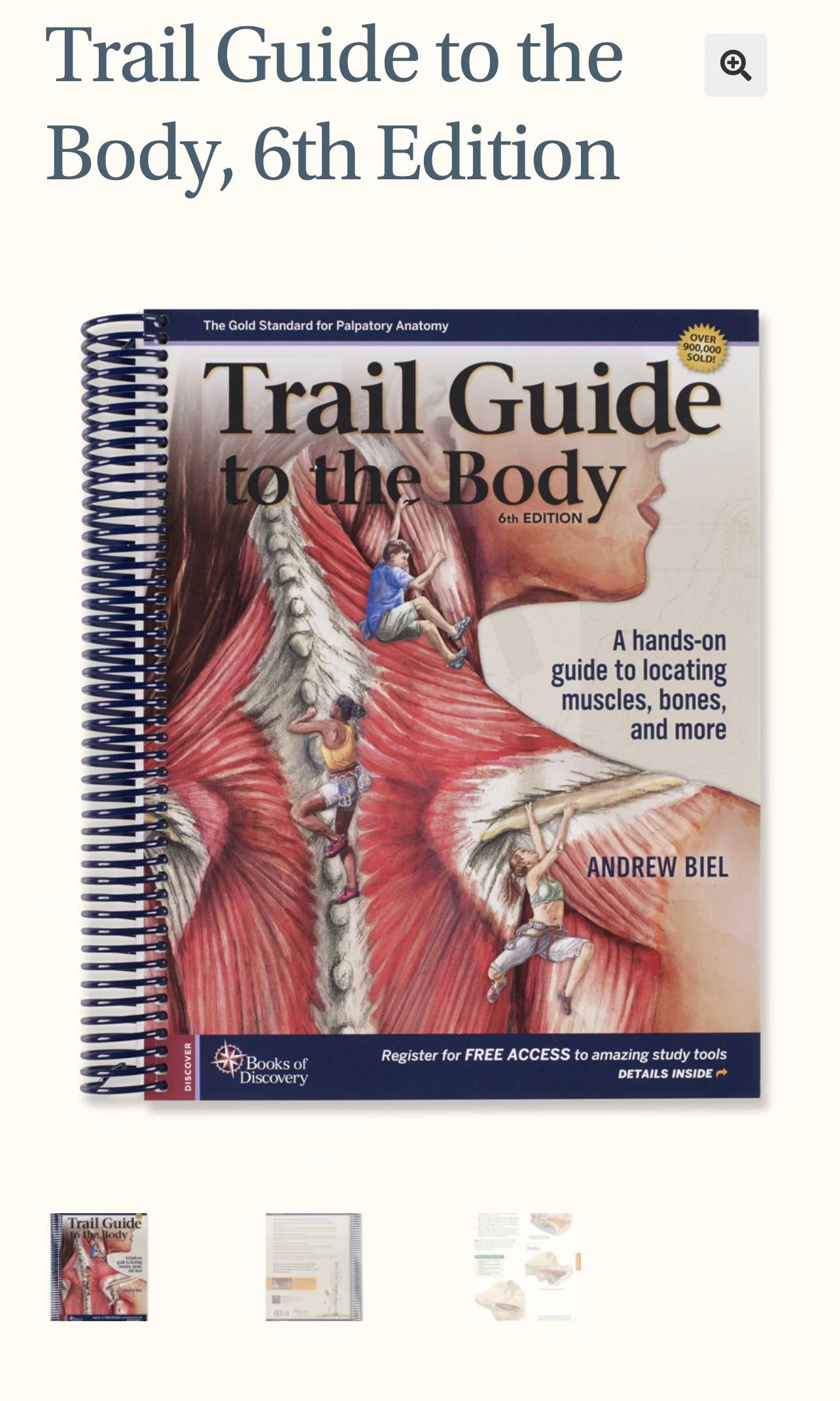 Trail Guide to the Body Textbook & Workbook set, Hobbies & Toys, Books & Magazines, Textbooks on