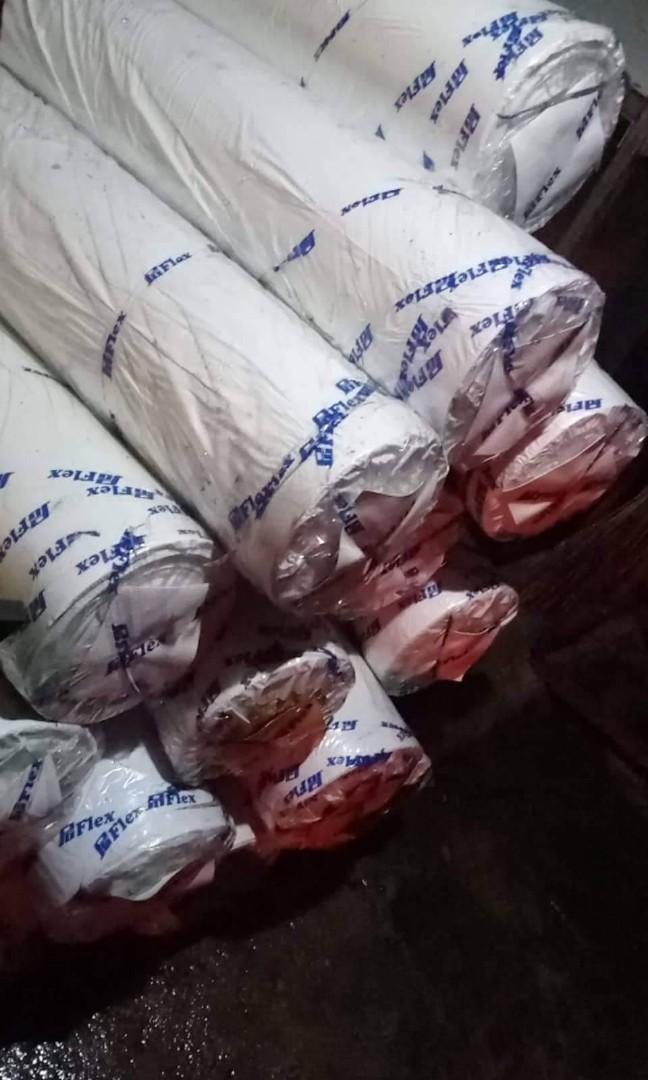 TRAPAL /LONA /TOLDA /ROLLUP (Category: Construction & Building Materials) located in Pasig City. Submitted by airaonlineshops (Listing ID 1176751579, Image 2). Description: TRAPAL FOR SALE ORIGINAL MARUYAMA PG FLEX JAPAN MADE 100 % MATIBAY GOOD FOR RAIN OR SHINE S200/S400 RUBBERIZED WITH DOUBLE PLY SAKOLIN TRAPAL ARE ALSO AVAILABLE CANOPY ROLLUP TENT COVER TENT WITH FRAMEs TRUCK COVERS CUSTOMIZED COVERS LOCATION SANTOLAN PASIG CITY 09193330836 FO