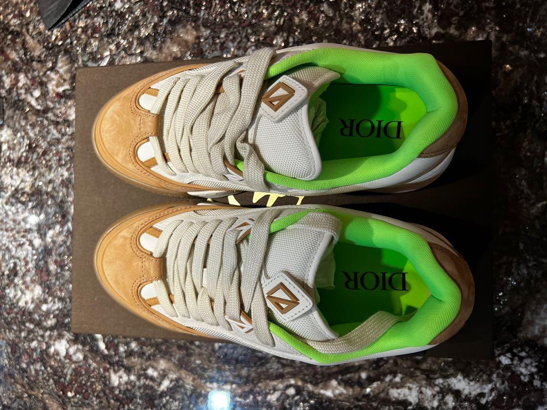 green dior sneakers