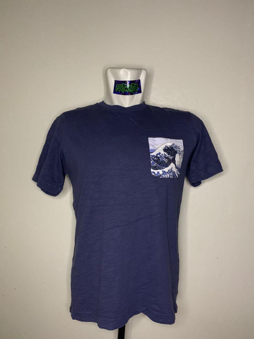Hokusai blue discount sweatshirt