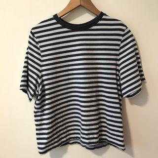 Uniqlo Striped Boxy Top