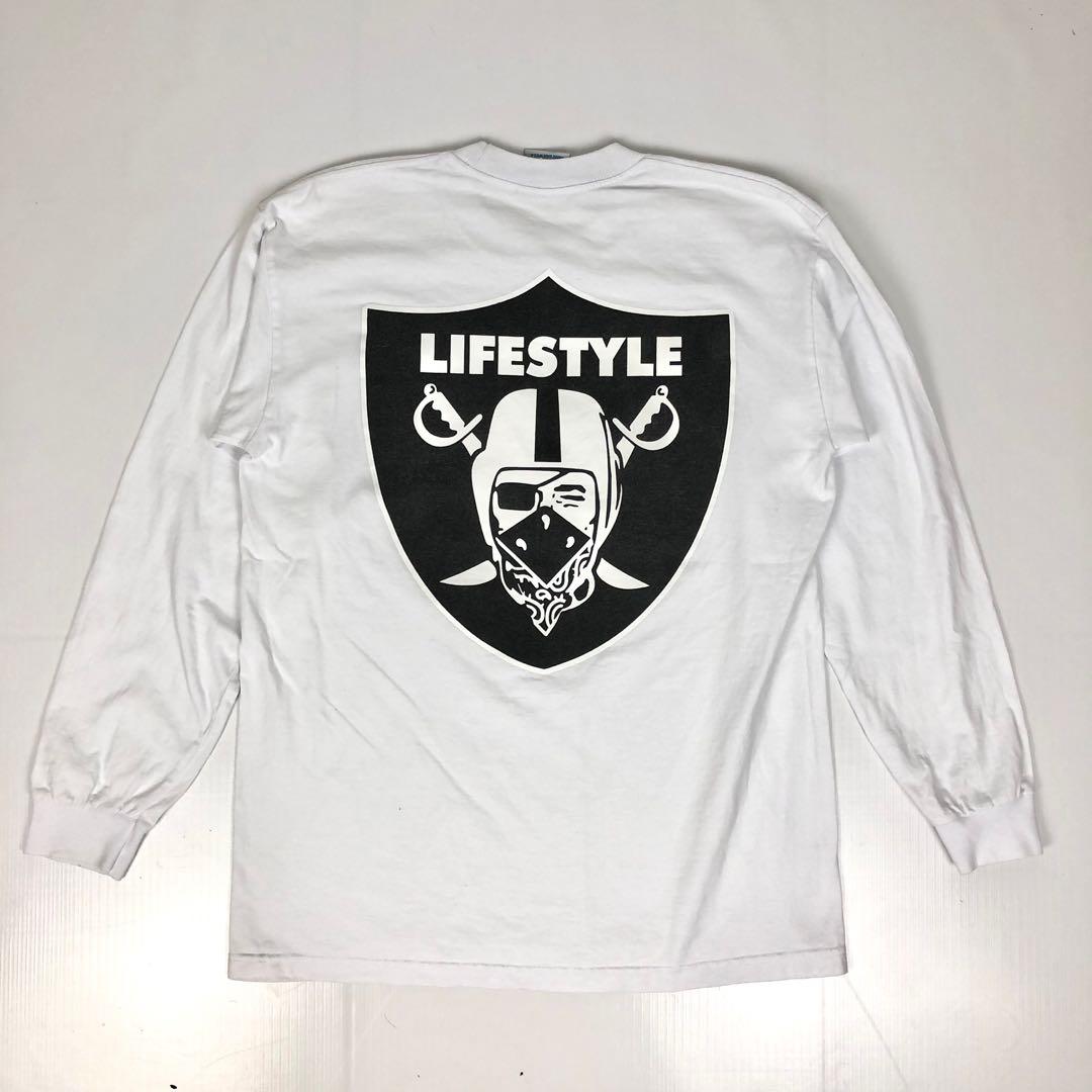 Vintage AFKNCHUR x Raiders pro club tag