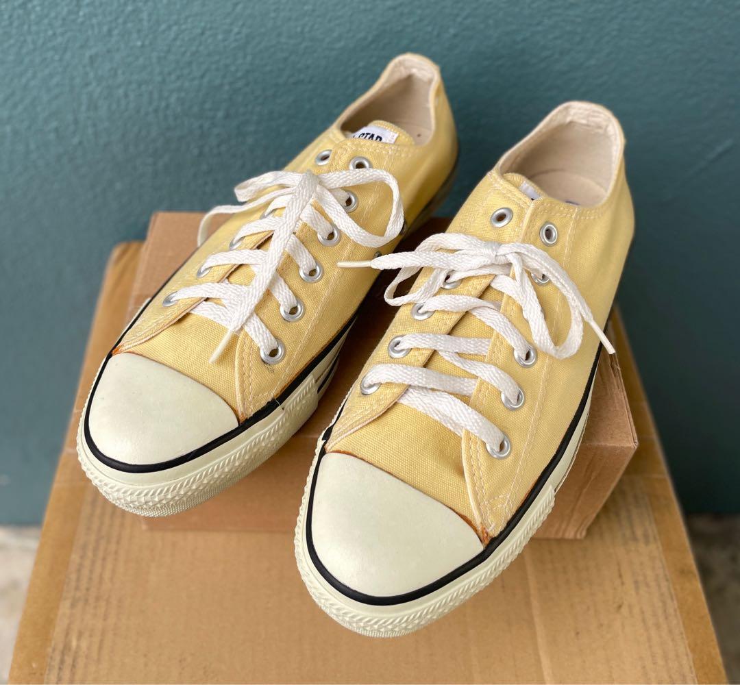 Vintage converse made in usa 90s yellow size 6.5 8 Men s