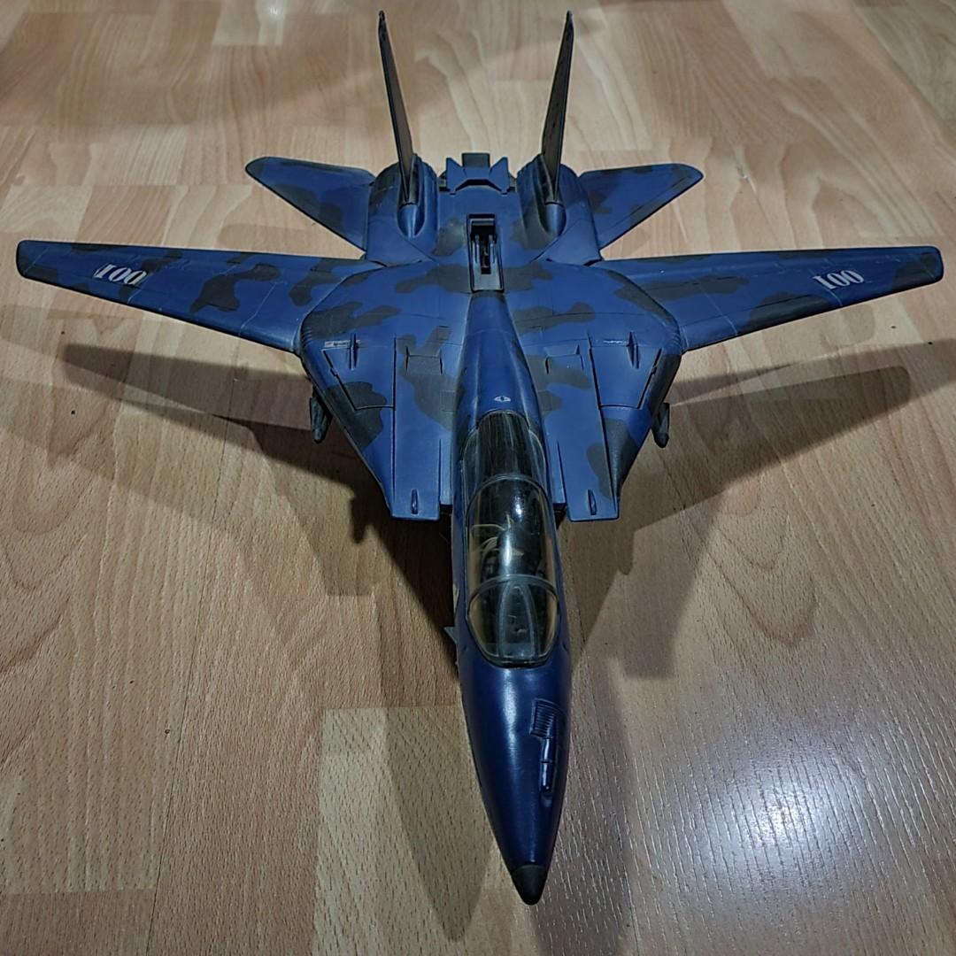 VINTAGE 1983 GI JOE 25TH COBRA SKYSTRIKER JET NIGHT WATCH CUSTOM WITH