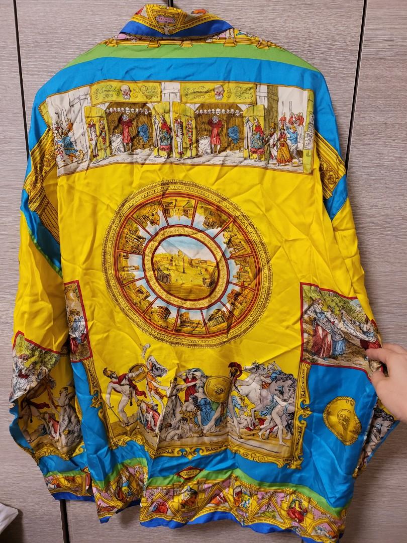 Vintage Gianni Versace silk shirt