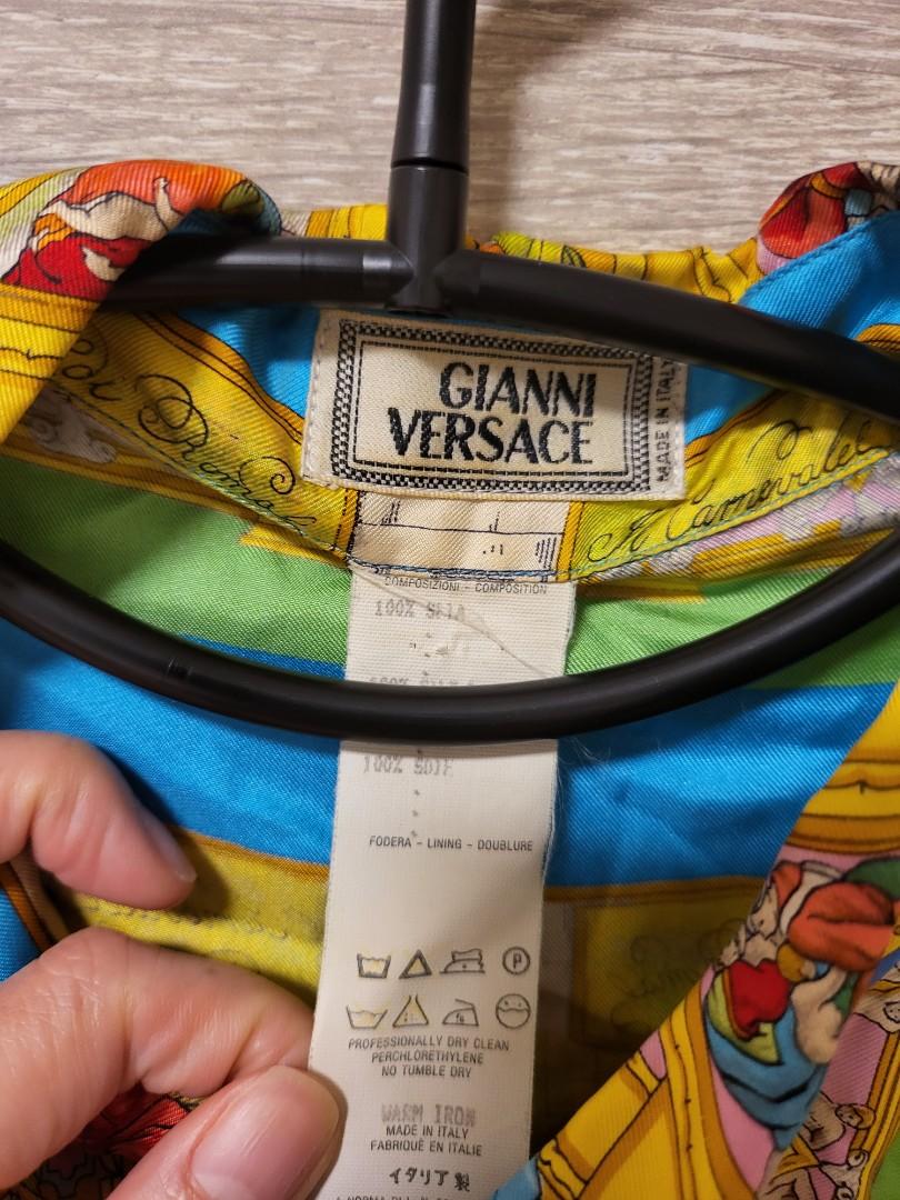 Vintage gianni versace shirt outlet