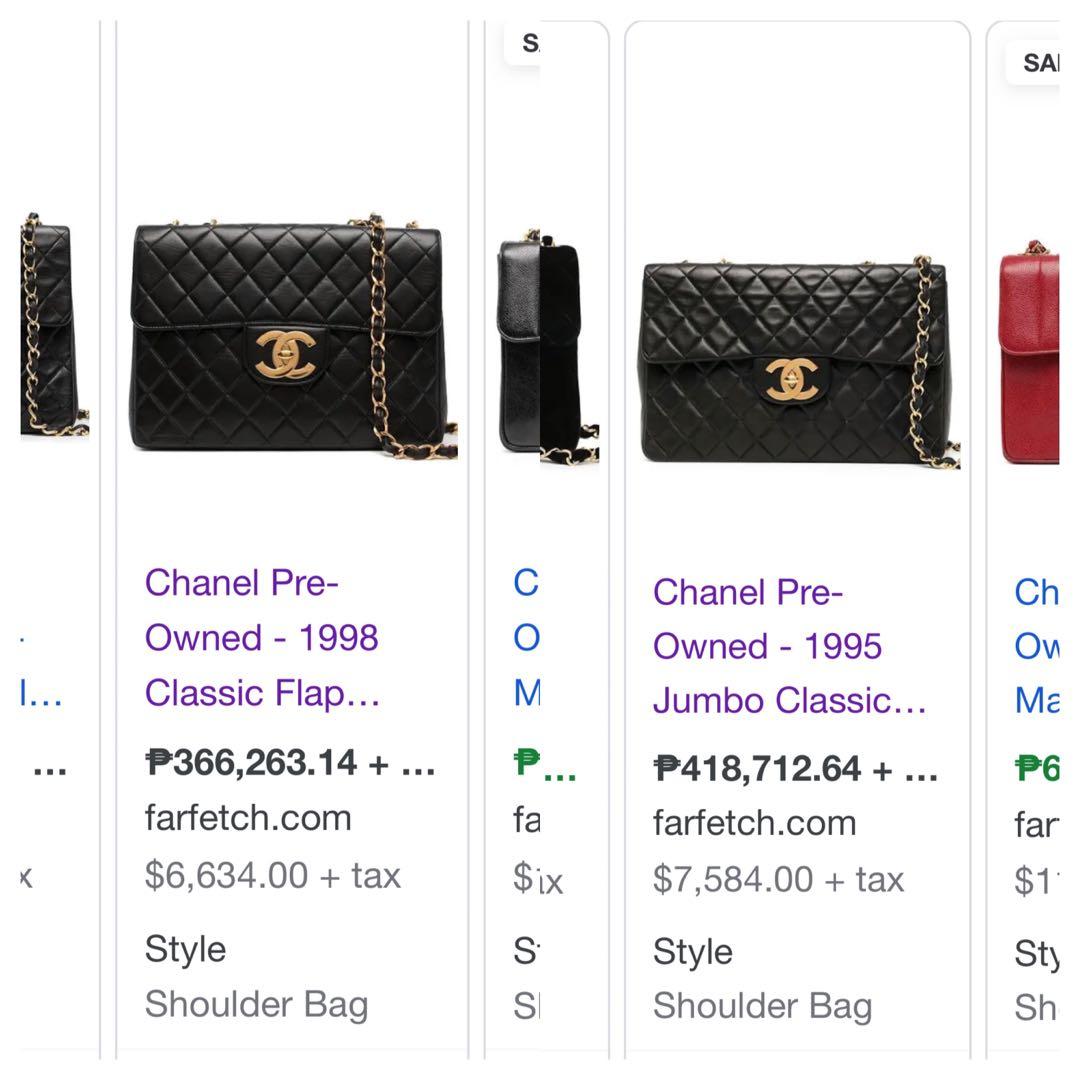 CHANEL Pre-Owned 1992 Classic Flap Jumbo Shoulder Bag - Farfetch
